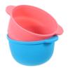 FRCOLOR 2pcs Silicone Wax Bowl Folding Non-stick Wax Melting Container for Home Waxing for Hard Beans Space-saving Design Precise Measurement Scale Random Color view 1
