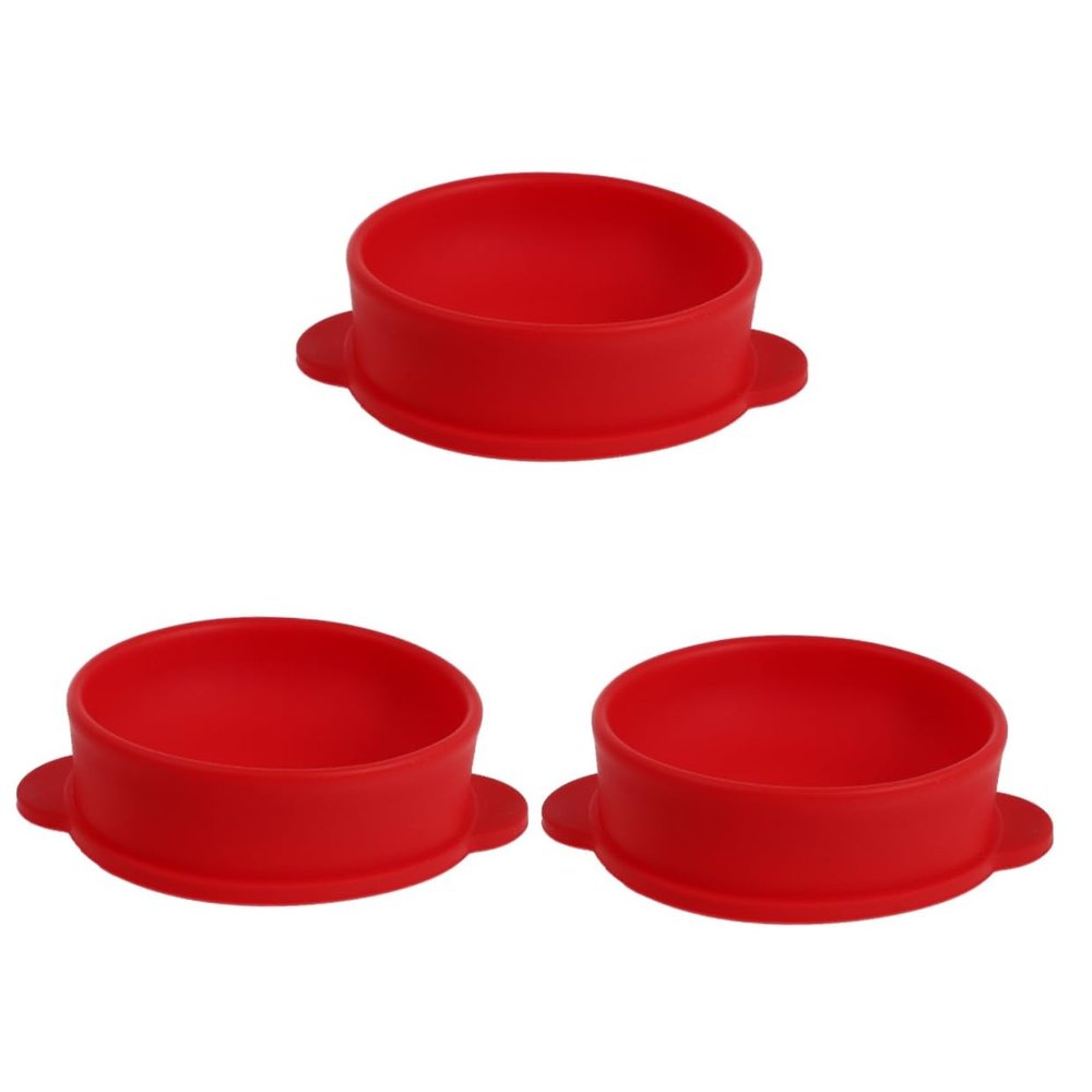 FRCOLOR 3pcs Wax Melting Bowl Non-stick Inner Pot for Wax Heater Container for Safe Melting Salons and Home