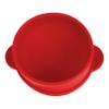 FRCOLOR Silicone Wax Container for Hair Removal Nonstick Wax Melting Pot Red Bowl for Beauty Salon Supplies Easy Peel for Diy Face Masks view 1