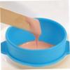 FRCOLOR Silicone Inner Pot for Hair Removal Non-stick Wax Melting Bowl Heat-resistant Wax Heater Accessory for Diy Mask Mixing and Beauty Treatments Blue Color view 3