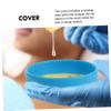 FRCOLOR 4pcs Wax Melting Bowl Heat-resistant Silicone Inner Pot Hair Removal Wax Warmer Liner view 2