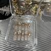 CHRISK Handmade Wearing Nail Long Diamond Ice Transparent Bare Color Whitening False Nail Sticker Detachable Nail Enhancement (Size : L) view 4