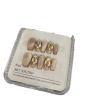 CHRISK Exotic Diamond Jumping Nail Dressing with Champagne Cat Eyes (Size : XS) view 4
