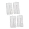 FRCOLOR 100pcs No-trace Transparent Nail Tips Full Pasted Manicure Supplies Water Droplet French to Apply for Home view 1