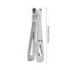 BbteK Toenail Clippers, Heavy Duty Nail Cutter Toenail Clipper for Thick Nails with Metal Nail File view 3