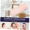 Anneome Dry Hair Cap Coral Velvet Super Absorbent Quick Drying Hair Turban Head Wrap Pink view 2