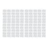 100PCS Pack, Facial Spa Headbands for Beauty Salon, Home Use, Non Woven Fabric, Elastic, Single Use Hair Nets (White) view 1