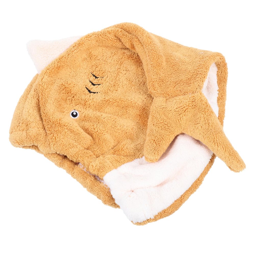 Didiseaon Cartoon Hair Drying Hat for Boys and Girls Absorbent Coral Fleece Towel Wrap Quick-dry Bath Cap for Girls Soft and Comfortable Hair Drying for after Bathing