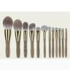 12 Green Sandalwood Makeup Brush Set Full Set Of Loose Powder Brush Eyeshadow Green Sandalwood view 1