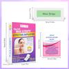 Sumax Wax Strips for Body Hair Removal, 72 Pieces Natural Beeswax Essence and Jojoba Seed Oil Hair Removal Strips for Face, Underarms, Bikini, Legs - Includes 4 Calming Oil Wipes view 2