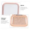 Angoily Highlighter Powder Palette for Makeup Versatile Glittering Highlight Chic Gold Easy Application for Radiant Glow Multi-use Cosmetic Pan view 3
