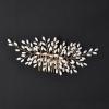ADAGA Fashion Pearl Hair Combs Handmade Hairpins and Clips for Women Girls Bride Wedding Hair Styling Jewelry Accessories (Color : GE-1) view 2