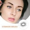 balacoo 50pcs Eyebrow Brushes with Cap for Eyelash Extension Supplies Small Brow Comb for Makeup Professionals and Home Use Flexible Brush for Precise Application view 2