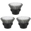 MR.SIGA Electric Spin Scrubber Flat Brush Refills, 3 Pack view 1