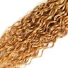 10 12 14 Inch #27 Honey Blonde Bundles Human Hair 3 Bundles Brazilian Remy Hair 100 Grams/Bundle 10A Grade Unprocessed Virgin Hairs Blonde Water Wave Bundle Weaves Extensions view 2