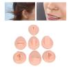 7PCS Piercing Practice Body Parts,Simulation Soft Silicone Flexible Model Body Part,Ear Eye Nose Mouth Tongue and Belly Button Model,for Piercing Practice and Jewelry Display Acupuncture Teaching Tool view 3