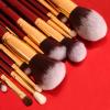 Makeup Brushes 27Pcs Professional Makeup Brush Set Synthetic Goat Pony Hair Kabuki Foundation Eye Shadows Blending Brush view 4