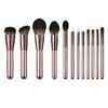 12pcs Brushes Synthetic Hair Wood Handle Makeup Brush Professional Makeup Brushes Set view 1