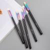 5Pcs Eyeshadow Blending Make Up Brush Set Professional Wooden Makeup Brushes Kit Perfect for Eye Makeup view 4