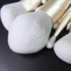 Makeup Brush-Ice White 12pcs Synthetic Hair Cosmetic Brushes Set Foundation Blush Powder Face Eye-cosmetic Tools Pens view 4