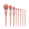 8Pcs Make Up Brushes Set with Zip Bag Makeup Brush for Foundation Powder Highlighter Face Eyeshadow Blending Cosmetic Tool view 2