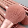 8Pcs Make Up Brushes Set with Zip Bag Makeup Brush for Foundation Powder Highlighter Face Eyeshadow Blending Cosmetic Tool view 3