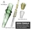 Tattoo Cartridge Needles,Solong Pro 20Pcs Disposable Tattoo Needles 1211 Round Magnum L-Taper Tattoo Needle Cartridge(1211RM) EN01S-20-1211RM-L view 4