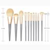 10 Wooden Handle Makeup Brush Set Matte Powder Brush Makeup Tools view 2