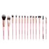Brushes 14pcs Makeup Brushes Set with Bag Beauty Make Up Brush Natural Hair Foundation Powder Eye Blushes view 1