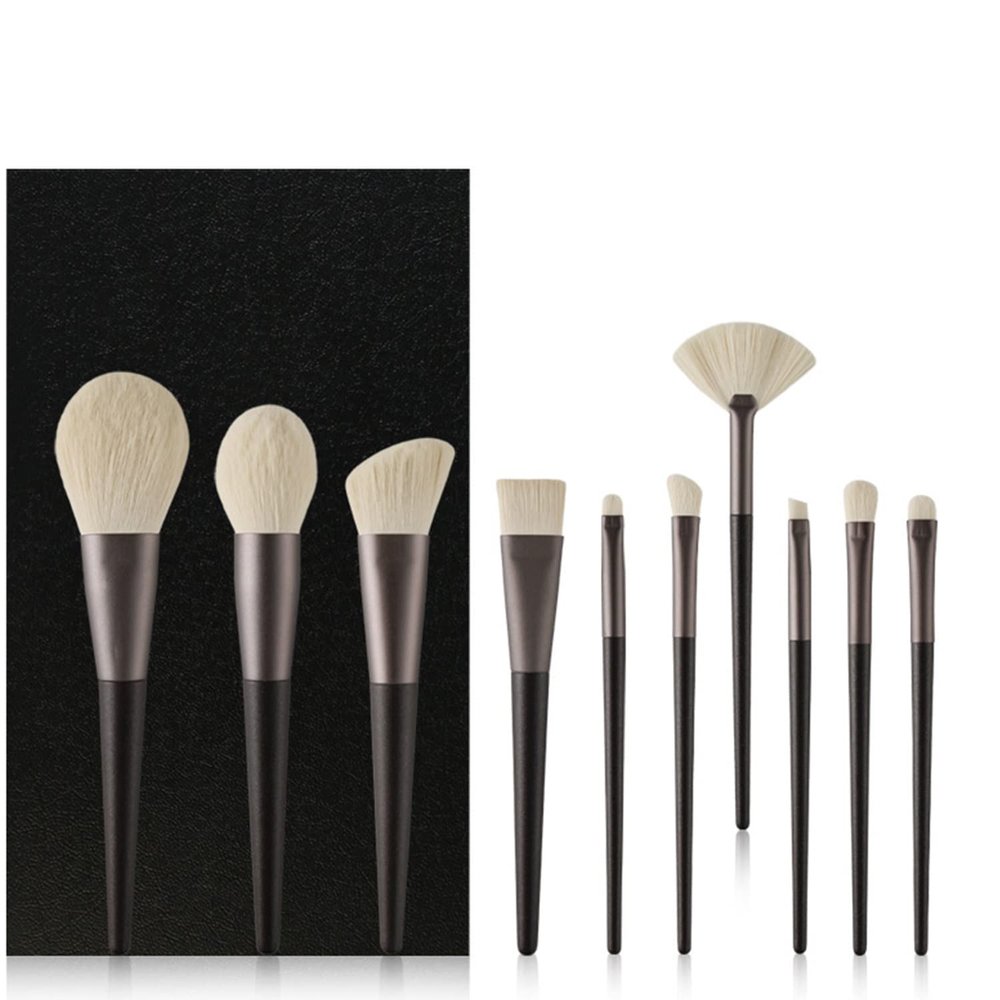 10Pcs Makeup Brushes Set Professional Natural Goat Hair Brushes Foundation Powder Contour Eyeshadow Make Up Brushes