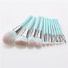12PCS Makeup Brushes Set Blue Handle With Bag Powder Foundation Blending Eyebrow Brush Facial Make Up Brush Tools view 3
