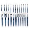 Makeup Brush-25Pcs Goat&Synthetic Hair Makeup Brushes Set-Colour Changing Handle Beauty Tool-Soft Hair Professional view 2
