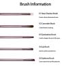 5pcs/set Eyeshadow Makeup Brushes Set Professional Eye Shadow Makeup Brush Kits Eyeshadow Eyeliner Blending Eyebrow view 4