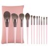 11Pcs Makeup Brushes Set with Bag Powder Contour Highlighting Eyeshadow Blending Eye Brow Eyeliner Make Up Tool Brush view 1
