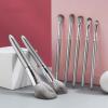12pcs Silver Makeup Brushes Set Cosmetic Powder Foundation Blusher Eyeshadow Lip Brush Professional Beauty Make Up Tools view 2