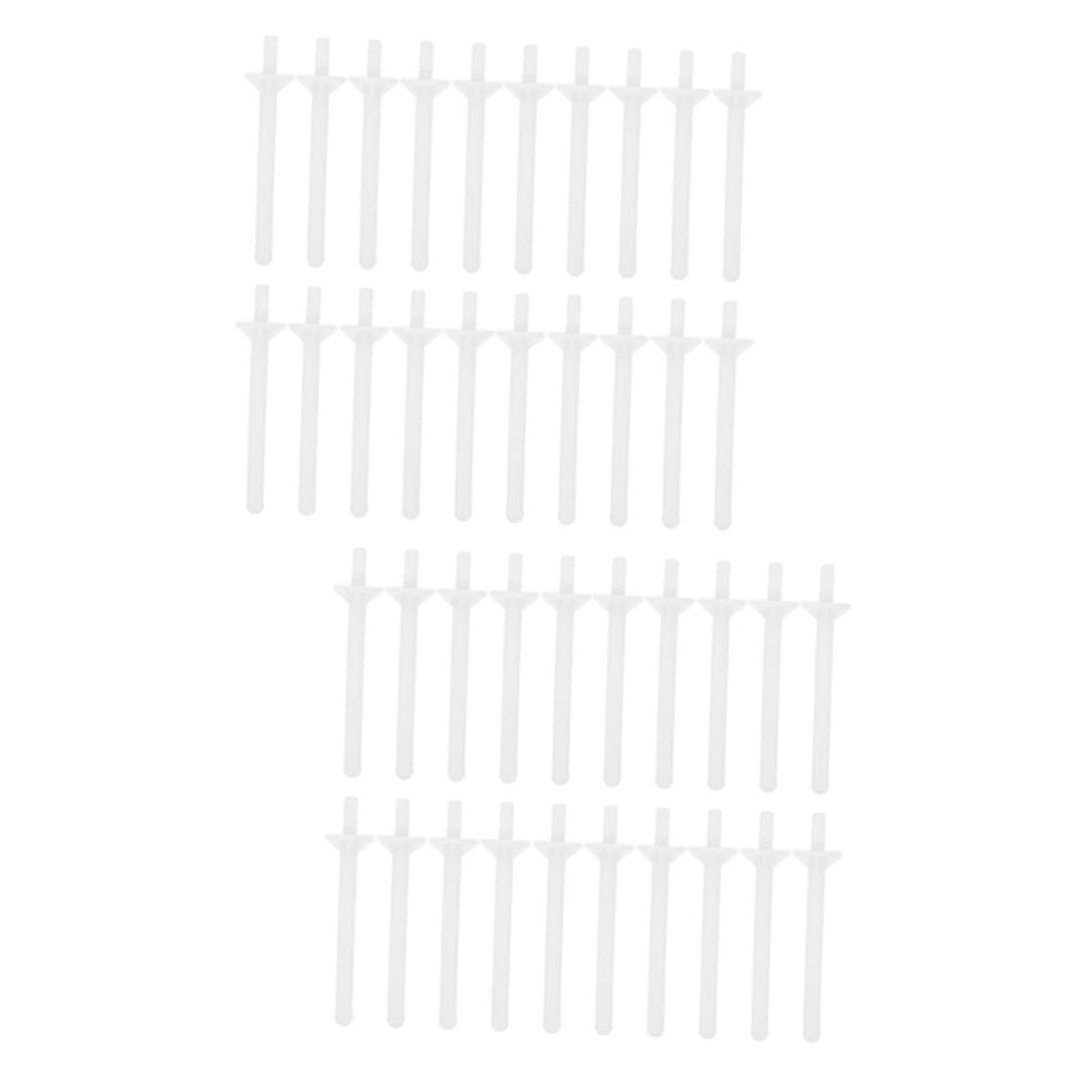FRCOLOR 220pcs Hair Wax Applicators Nose Waxing Strips Wax Sticks Spatulas Rods for Nostrils Face Eyebrows White Head Remover Hair Removal Nose Waxing Tool