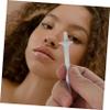 FRCOLOR 220pcs Hair Wax Applicators Nose Waxing Strips Wax Sticks Spatulas Rods for Nostrils Face Eyebrows White Head Remover Hair Removal Nose Waxing Tool view 2