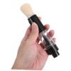 Beaupretty 2pcs Portable Refillable Loose Powder Brush Press Type Makeup Applicator for Travel Versatile Use for Women Beginners for Loose Powder Blush and Highlighter view 3