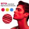 ZOVIE Red Light Therapy Mask-Infrared Photons Facial Skin Care Machine LED Beauty Mask-Flexible Led Light Therapy(Navy-Blue) view 3