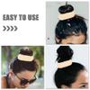 Beaupretty 1set Donut Hair Bun Makers U-shaped and Hair Ties for Easy Updos Versatile Styling Tool for Women and Girls Comfortable and Efficient view 2