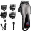 Easy hair clipper Professional Hair Clippers Cordless Haircut Easy to Use Hair Clipper Hair Clipper Trimmer USB Rechargeable Professional Electric Hair Clipper Cutting Kit LED Display Men's Child Hair view 1