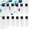 Housoutil 12pcs Cap Bottle Refillable Travel Squeeze Bottles for Liquids Suitable for Sanitizing Gel Lotion and More Lightweight and Transparent Design view 3
