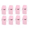 100 Pcs Beam Storage Bag Eyelash Holder Case Organizer Eyelash Extension Zipper Organizer Bags Pink, Pink, 15x10cm view 1