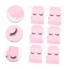 100 Pcs Beam Storage Bag Eyelash Holder Case Organizer Eyelash Extension Zipper Organizer Bags Pink, Pink, 15x10cm view 3