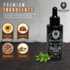 MAN & MANE Manestream Beard Oil for Men, Beard Growth Oil, Hair Growth Oil with Jojoba, Macadamia, Sunflower, Olive Oils - 50ml (Fall (Sandalwood)) view 2