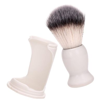 Beaupretty Beard Brush Stand Set Shaving Brush Kit for Men Grooming Tool Shaving Bowl for Male Beard Care