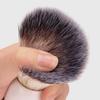 Beaupretty Beard Brush Stand Set Shaving Brush Kit for Men Grooming Tool Shaving Bowl for Male Beard Care view 2