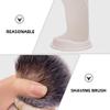Beaupretty Beard Brush Stand Set Shaving Brush Kit for Men Grooming Tool Shaving Bowl for Male Beard Care view 4