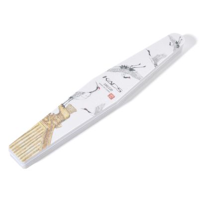 Rolabling Double Sided Nail Files Chinese Style Nail Sponge File Manicure Tools for Nail Extension Gel and Acrylic Nails Tools Suit for Home Salon Nail Buffer Manicure Sanding Tool (1pc 180/220 Grits)