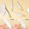 Rolabling Double Sided Nail Files Chinese Style Nail Sponge File Manicure Tools for Nail Extension Gel and Acrylic Nails Tools Suit for Home Salon Nail Buffer Manicure Sanding Tool (1pc 180/220 Grits) view 4